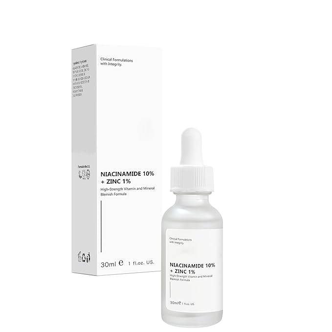 Niacinamide 10%+ Zinc 1% Serum For Face, Niacinamide Serum For Face, Dermatologist, Redness Relieve-30ml 1floz