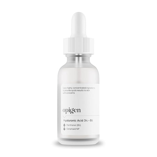 Hyaluronic Acid 3% + B5 Serum for Face with Panthenol, Ceramide, Intense Hydration, facial moisturizer, Visibly Plumped Skin 1oz Korean Skin Care