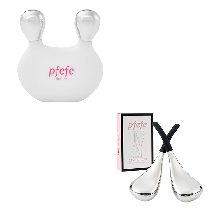 Stainless Steel Rabbit Gua Sha & Cryo Sticks Facial Skin Care Tools for Women Face Eyes