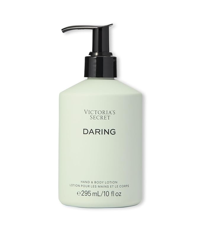 Victoria's Secret Daring Fragrance Body Lotion, Notes of Bright Bergamot, Warm Oakmoss and Bold Amber (8.4 oz)