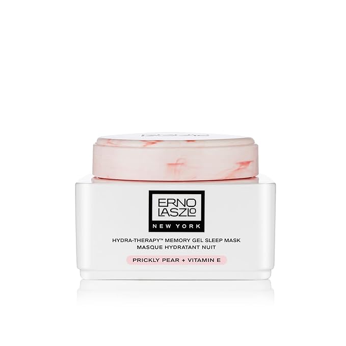 Erno Laszlo Hydra-Therapy Memory Gel Sleep Mask, Overnight Hydration, Leave-on Face Mask with Antioxidants and Vitamin E for Smooth and Elastic Skin During Sleep, 1.35 Fl Oz