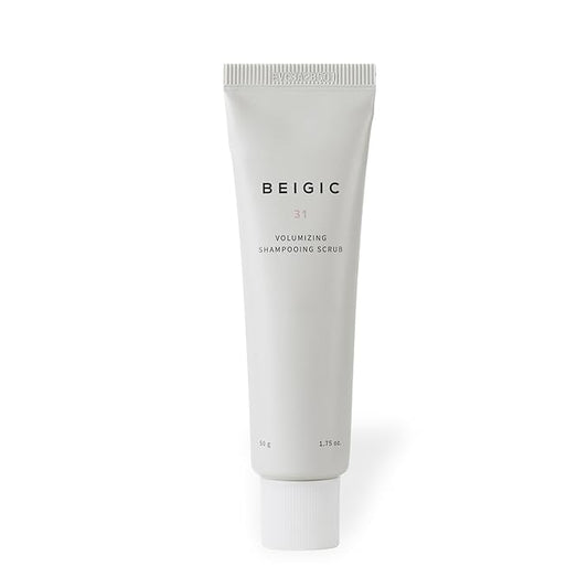 BEIGIC Volumizing Shampooing Scrub – Vegan Clarifying Scalp Exfoliator & Shampoo with Sacha Inchi Oil & Sea Salt for Buildup, Flakes for Itchy Scalps (1.76 Oz)