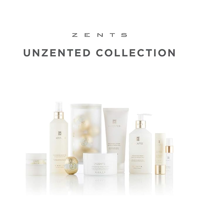 Zents Concreta Firming Repair Balm & Solid Parfum (Fragrance-Free) | Moisturizing Shea Butter & Coconut Oil for Skin | 1.25 fl oz