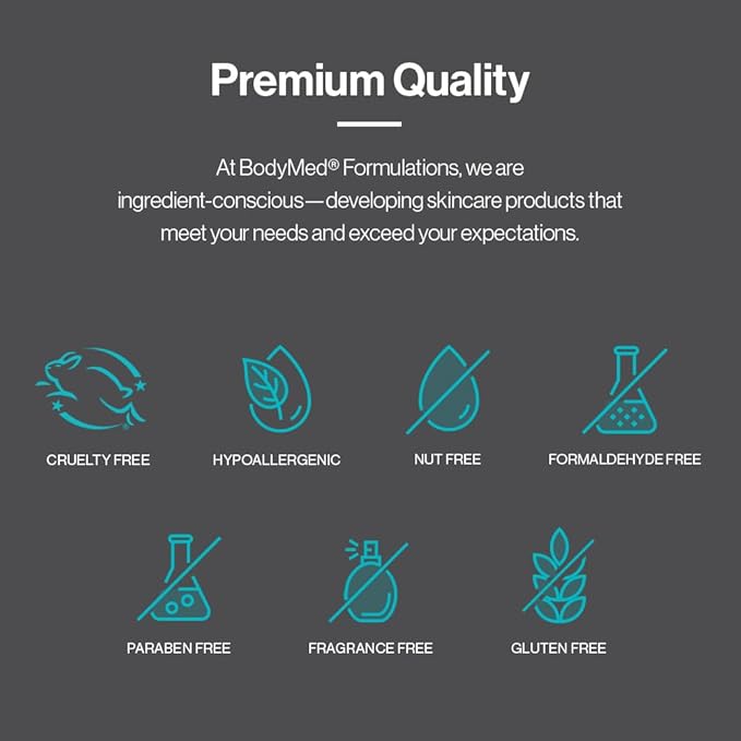 BodyMed Formulations Massage Lotion, 8 oz. – Fragrance-Free, All-Natural Lotion for Massage Therapy – Leaping Bunny Certified – with Arnica Extract & Jojoba – Non-Staining, & Paraben Free