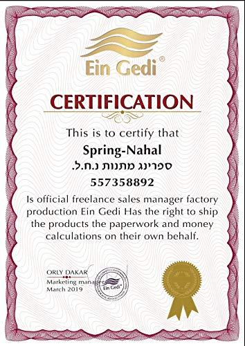 Ein Gedi Anointing Oil 12ml - 0.4oz From Holyland Jerusalem (Light of Jerusalem)