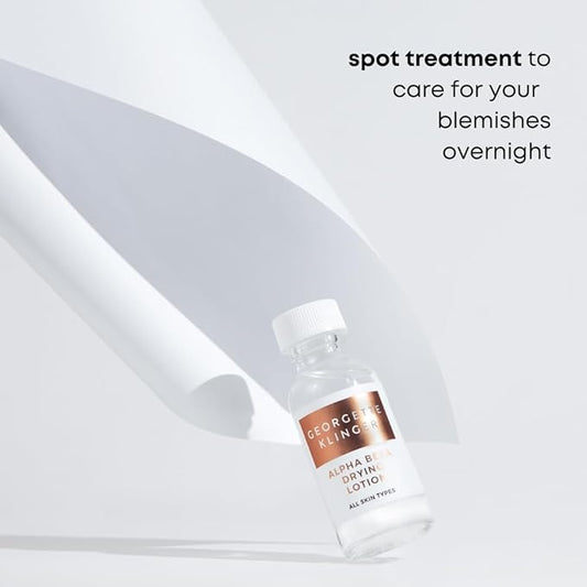 Georgette Klinger Alpha Beta Drying Lotion Powerful, fast acting spot treatment dries up and reduces acne blemishes overnight