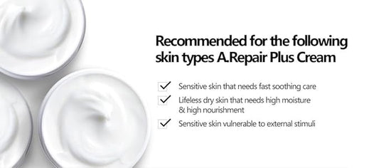 A.Repair Plus Cream for Irritable, Sensitive & Dry Skin 50ml (1.69fl.oz.)
