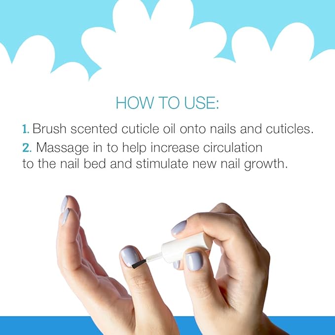 Flowery Lavender Scented Cuticle Oil, 0.5 oz, 2 Pack