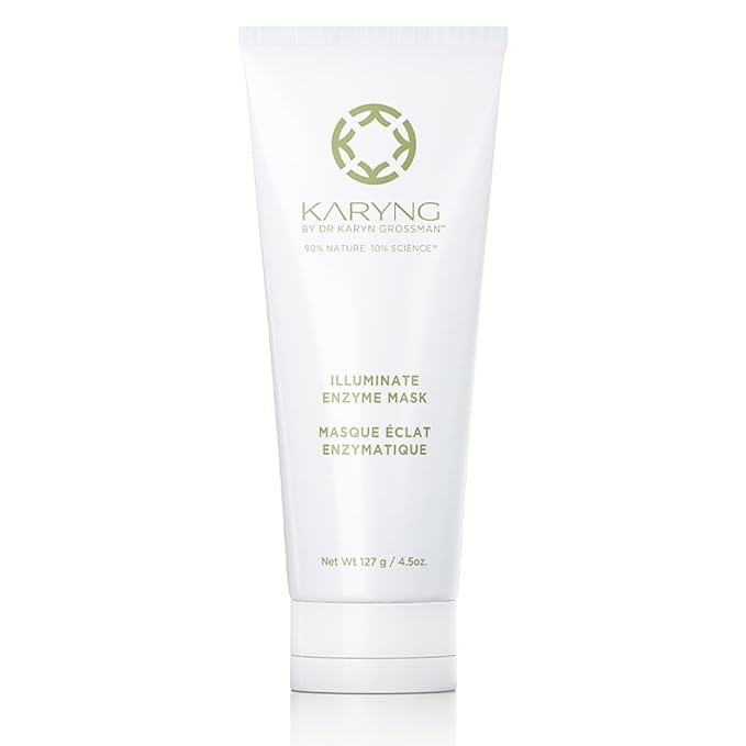 KARYNG Illuminate Enzyme Mask, Papaya Enzyme Face Mask, Illuminating Anti Aging Face Mask, Brightens and Smooths Skin and Brightening Wash Off Facial Mask, 4.5oz