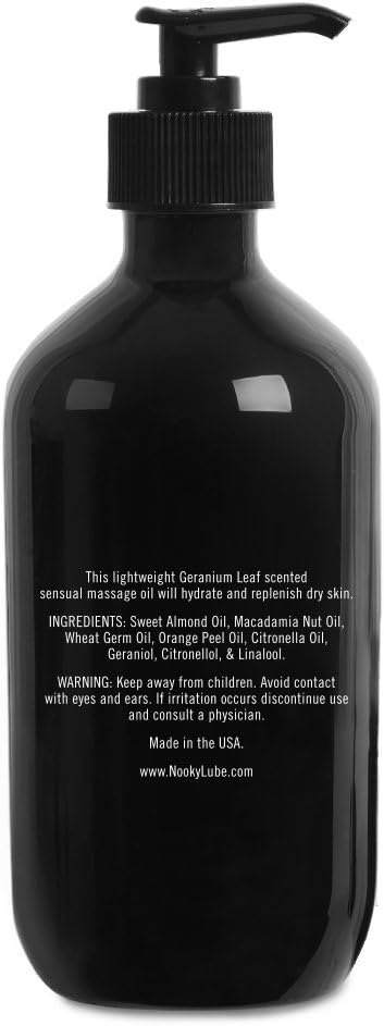 Massage Oil with Premium Natural Ingredients. Relaxing Essential and Sweet Almond Oils for Massaging 16 Ounces