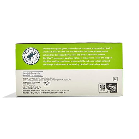 365 by Whole Foods Market, Tea Green Organic, 70 Count