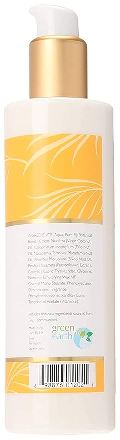 PURE FIJI Body Lotion Hydrating - Moisturizing Lotion for Dry Skin with Coconut Milk and Vitamin E, Organic Body Lotion For Women and Men, Pineapple Scent, 12 oz