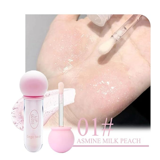 Lip Balm, Moisturizing Lip Balm For A Sheer Tint Of Color, Day or Night Lip Treatment, Vegan & Cruelty-free, 0.13 fl oz (01)