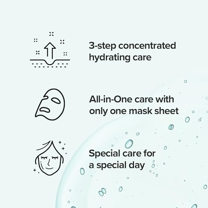 JM Solution Marine Luminous Pearl Deep Moisture 3 Step Skin Care Face Mask - Korean Skincare Facial Mask - boosting Brightening Moisturizing-10 Sheets for Dry Skin