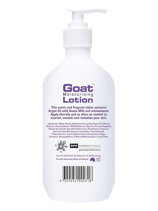 Milk Lotion - Moisturizing - Non Greasy - 17 oz Enriched Milk, Suitable for Dry, Itchy or Sensitive Skin - Made in Australia - Argan Oil