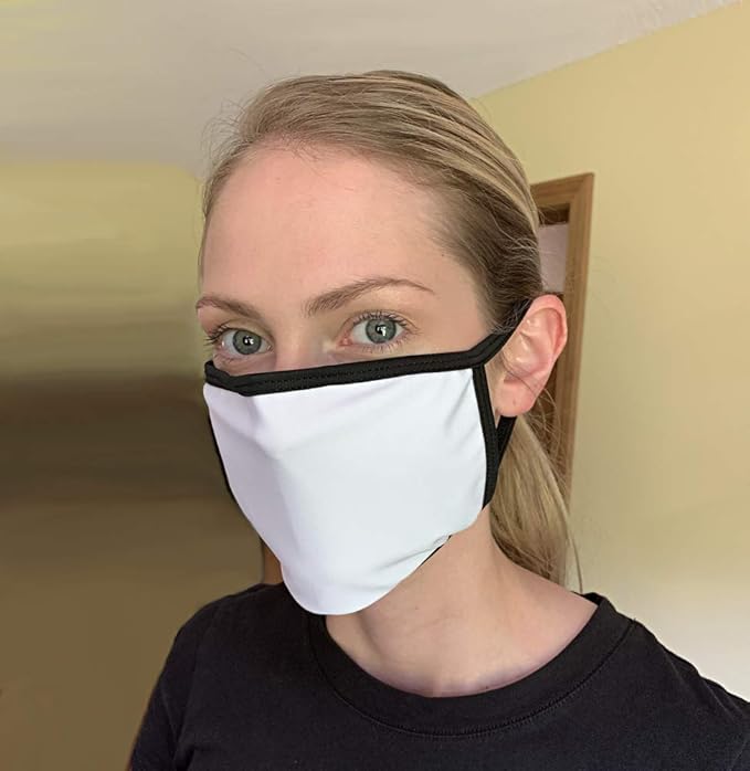 3dRose Face Mask Large, Bright Eye Heart I Love My Uncle