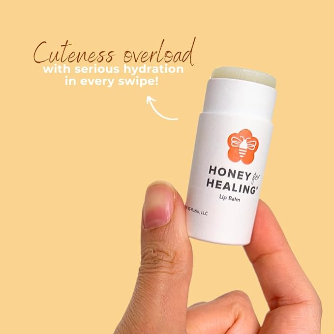 Ultra-Hydrating Formula Made with Manuka Honey 15+ UMF, Coconut Oil, Beeswax | 12+ Hour Moisture, Zero Waste Recyclable Tube | 0.25 oz / 7 gr (Natural)