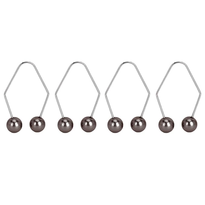 Facial Dimple Maker 2 Pair Dimple Trainer Balls for Face Cheeks, Create a Beautiful Smile, Develop Dimples (Black)