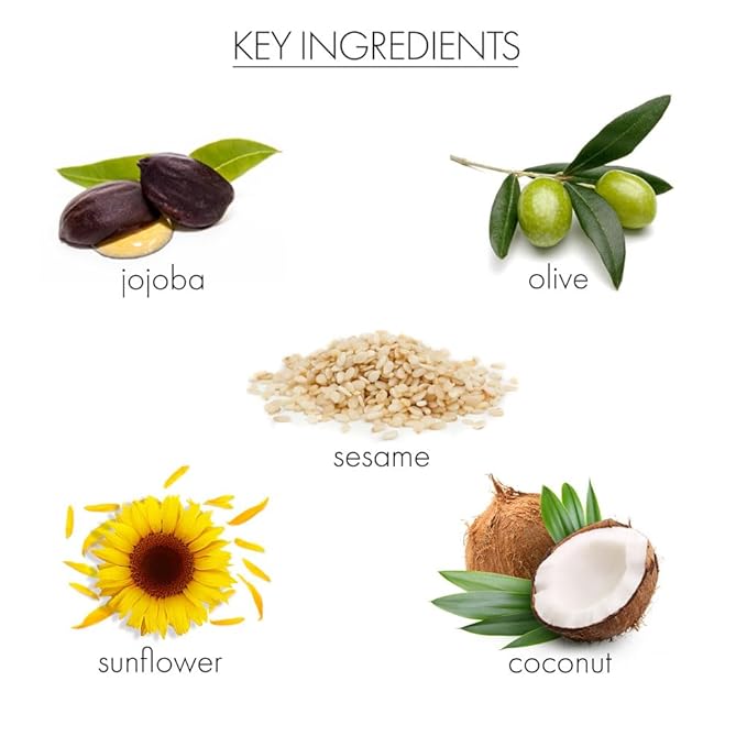 Whish Coconut Milk + Verbena Luminous Body Oil - Moisturizing Scented Body Oil with Peptides - Quick-Drying - Soothes & Firms Skin - 2 fl oz