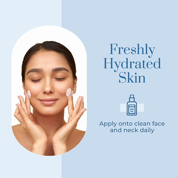 Hyaluronic Acid & Collagen Face Mist - Dermatologist Tested, Moisturizes & Tones Skin, Anti-Aging, Natural Ingredients, Cruelty-Free, 95% Natural - All Skin Types - 4 OZ