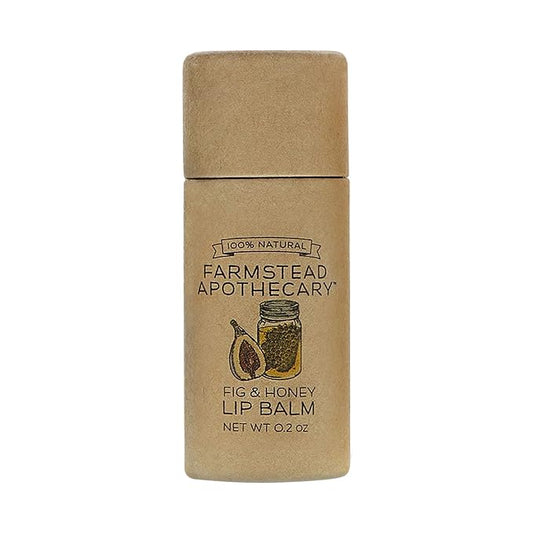 Farmstead Apothecary Lip Balm (Fig & Honey, 1 Pack)