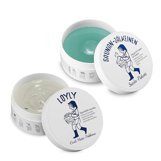 Best Sellers Bundled together: Salt Mask and Green Mud Vegan Collagen Mask.