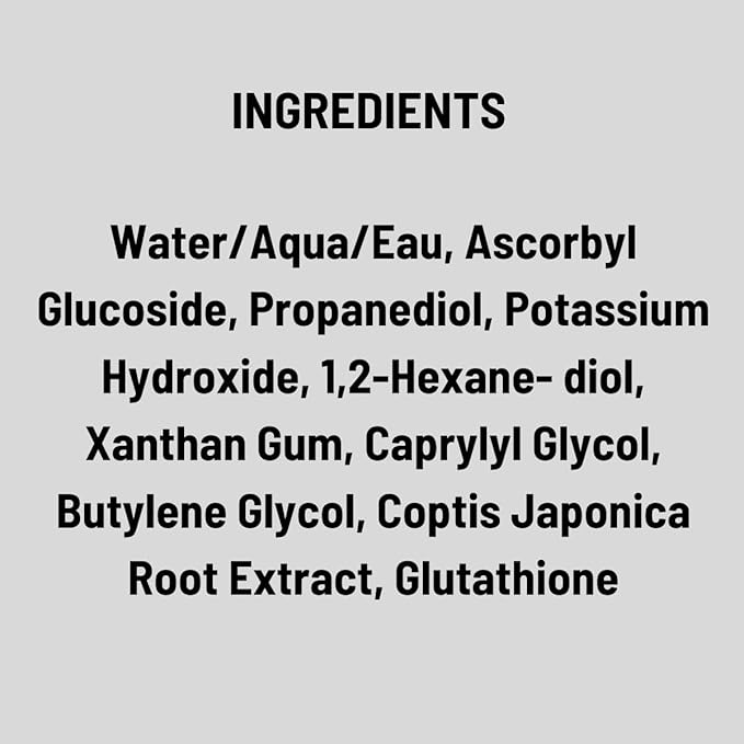 Masque Bar My Ingredients 12% Vitamin C Face Serum - Fades Age Spots, Pore Refining, Wrinkle Repair, Dark Circle Reduction, Hydrating, Even Skin Tone, Mineral Oil & Cruelty-Free Korean Skincare