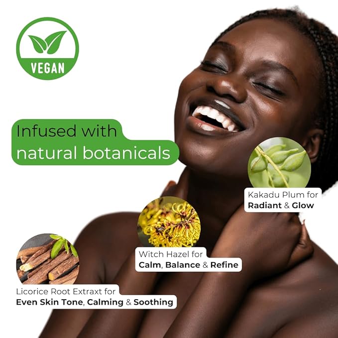 Hyaluronic Acid Serum with Natural Vitamin C, 1% HA, 30ml – Vegan Formula for Deep Hydration, Radiance & Anti-Aging Benefits