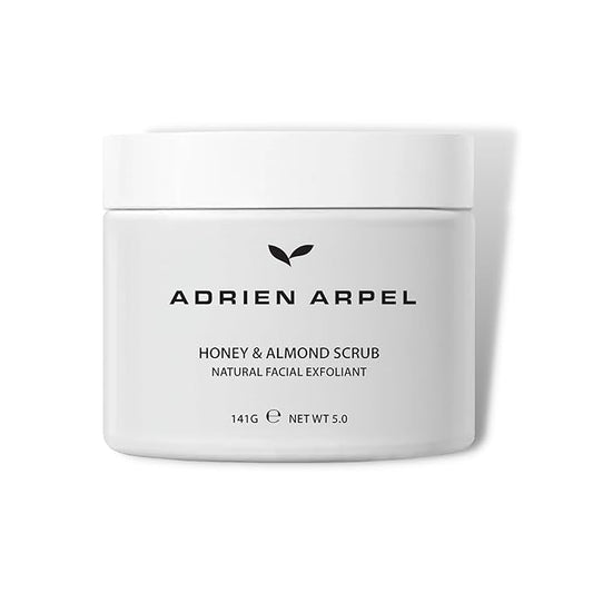 Honey Almond Skin Scrub by Adrien Arpel, Face Mask Helps Improve Skin Tone and Texture, Moisturizing and Smoothing