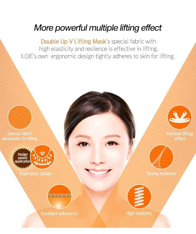 ILOJE DOUBLE UP V LIFTING MASK 5pc