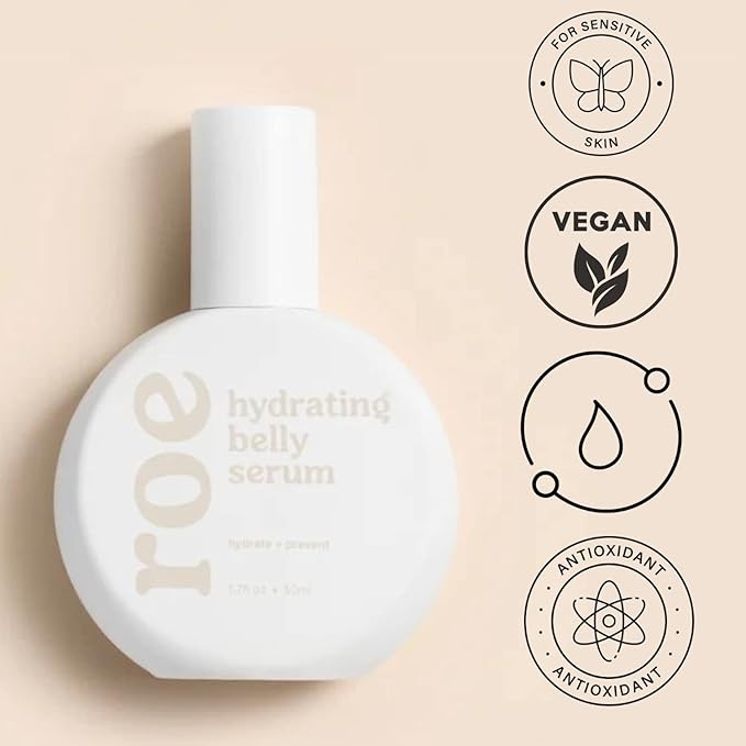 Stretch Mark Belly Serum/Oil for Sensitive Skin with Long and Short-term Hydration, Increases Skin Elasticity and Firmness Reduce Stretch Marks (Belly Serum)