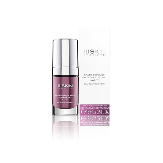 111SKIN Space Defense Bright Eye Lift Gel NAC Y² | For Dark Circles & Swollen Eyes | Minimize Puffy Eyes, Reduce Fine Lines & Wrinkles (0.5 oz)