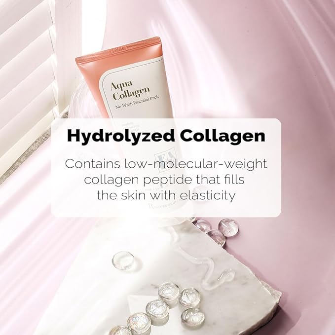 Gel Cream Mask Pack 150ml(5.07 fl.oz.) Fast absorption No wash No Patch Essential Face Mask Pack (Aqua Collagen)