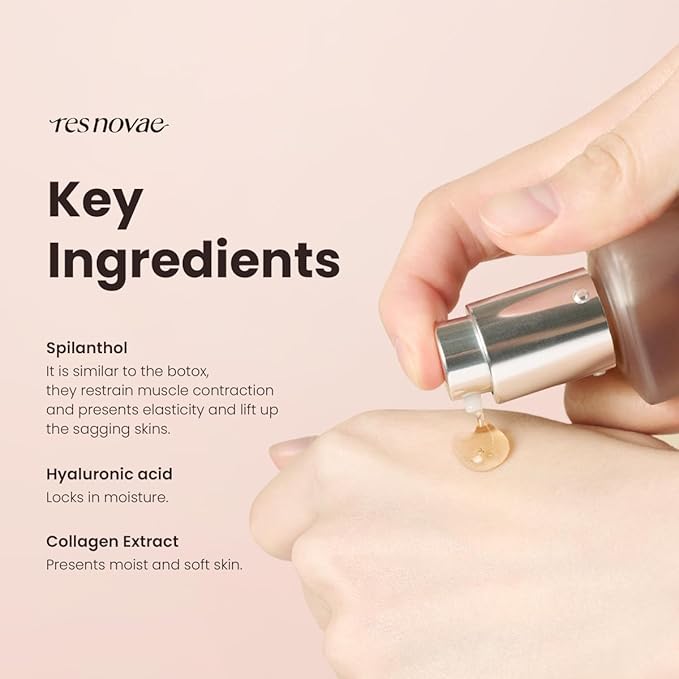 Plan Tox Lifting Serum – 15ml (0.5 fl oz) Skin Treatment with Spilanthes, Peptides, Collagen, and Botanicals – Firming, Wrinkle Care, Pore Minimizer, Skin Firmness, Hydrating