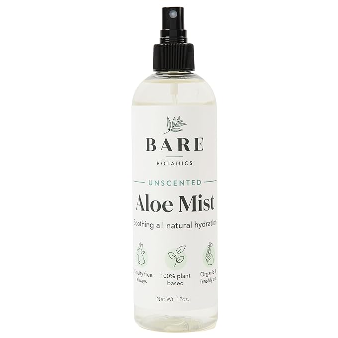 Bare Botanics Aloe Vera Mist + Bergamot Mint Body Salt Scrub
