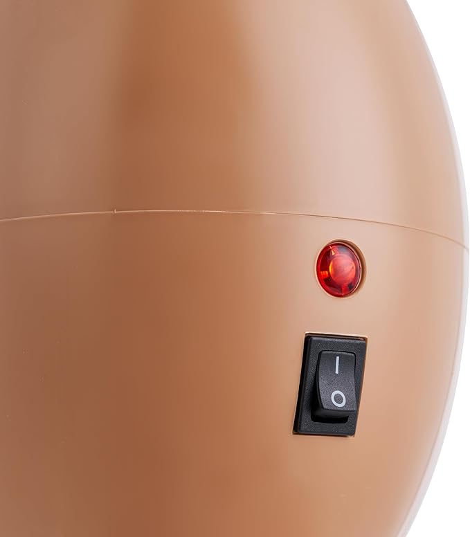 Master Massage Golden Touch Single Bottle Massage Oil Warmer-Professional Massage Lotion Heater with Empty Bottle- Original Design Massage Cream Heating Device-One Dispenser Bottle Heating Furnace