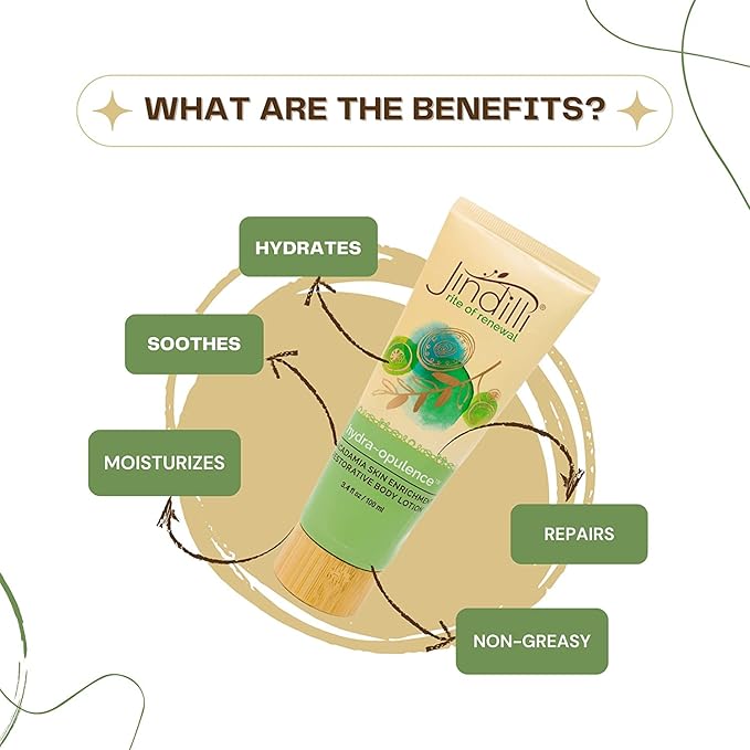 Hydra-Opulence Macadamia Body Lotion for Women and Men, All-Natural, Cruelty-Free Moisturizer with Aloe Vera. Ideal for Sensitive Skin, Eczema, Rosacea, Sunburn, Massages. (16.9 fl oz)