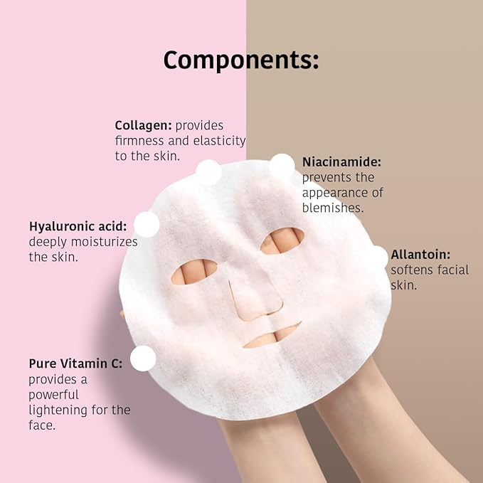 Collagen Skin Care Mask - Pack of 5 Pieces