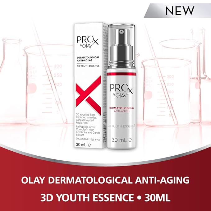 ProX by Olay Dermatological Anti-Aging 3D Youth Essence, 1 Fluid Ounce (Package May Vary)
