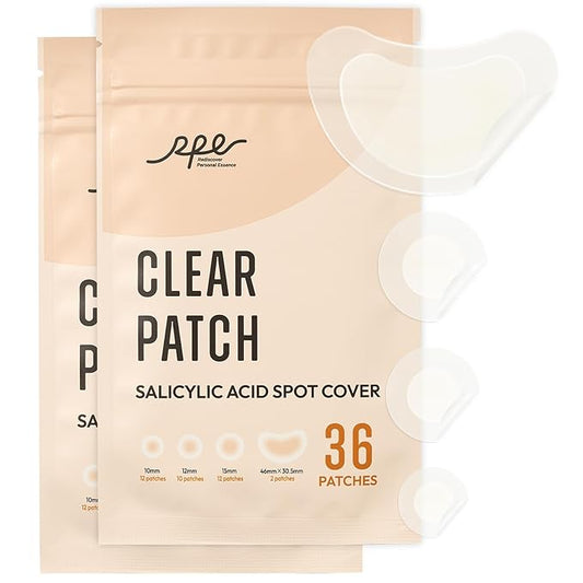 Hydrocolloid Pimple Patches with Salicylic Acid for Face, Acne Pimple Patch Invisible Spot Cover Treatment for Zits, Blemishes, and Pimples – Absorbing Zit Patch for Clear Skin (72 Count）