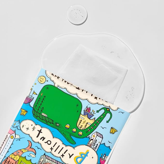 Brilliant Mask Pack Plus - Korean Face Mask Sheets - Marine Collagen, Niacinamide, Hyaluronic Acid - K-Beauty Skincare - 10 Masks, 28g each