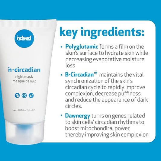 Indeed Labs In-Circadian Night Mask, 87 g, IN944