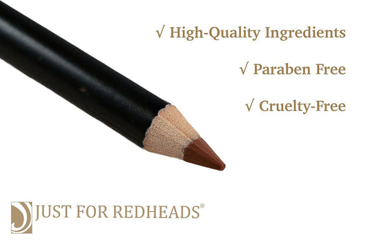 Just For Redheads Dream Brow Sticks - Eyebrow Pencil Matches Red Hair -Natural, Long-Lasting Makeup - Designed by a Redhead, for Redheads