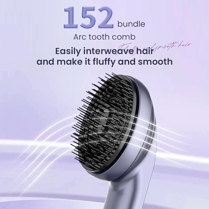 Electric Scalp Massage Comb, Portable Electric Scalp Massager with Essential Oil Atomization, Combines Relaxing Scalp Massage with Hair Nourishment, Helps Relieve Head Tension and Stress (Grey)