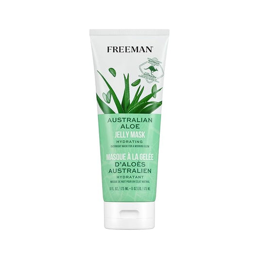 Freeman Exotic Blends Hydrating Australian Aloe Jelly Facial Mask Tube, 6 fl.oz./ 175 mL Tube