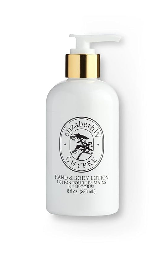 elizabeth W Chypre Hand and Body Lotion, 8 Fluid Ounces