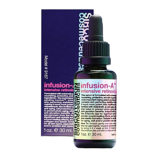 Sircuit Skin INFUSION-A Intensive Retinoid Serum - Nourishing Facial Serum with Cloudberry Seed Oil, Aldenine, Antarcticine - Revitalizing Serum Supports Moisturized Skin (1 oz)