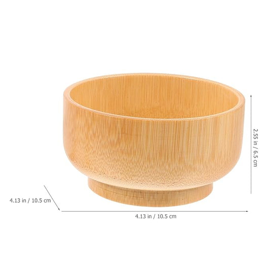 Wood Face Mask Mixing Bowl Set For Ladies Facial Skincare Clay Mixing DIY Vintage Facemask Bowl Kit with Mask Spoon Spatula Brush