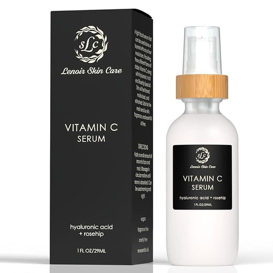 Vitamin C Face Serum (1 fl.oz/29ml) | Natural, Fragrance-Free Facial Essence | Clean, Vegan, Cruelty Free Skincare for Men & Women | Luxury Collection