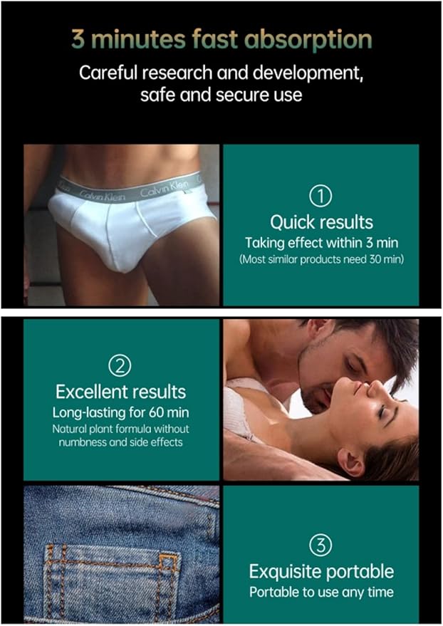 Male Enhancement Growth Cream, Men Massage Oil for Sex,Men Energy Penis Growth Oil Delay Performance Boost Strength for Male Size Larger Thicker, Boost Strength，Extend Lasting Time